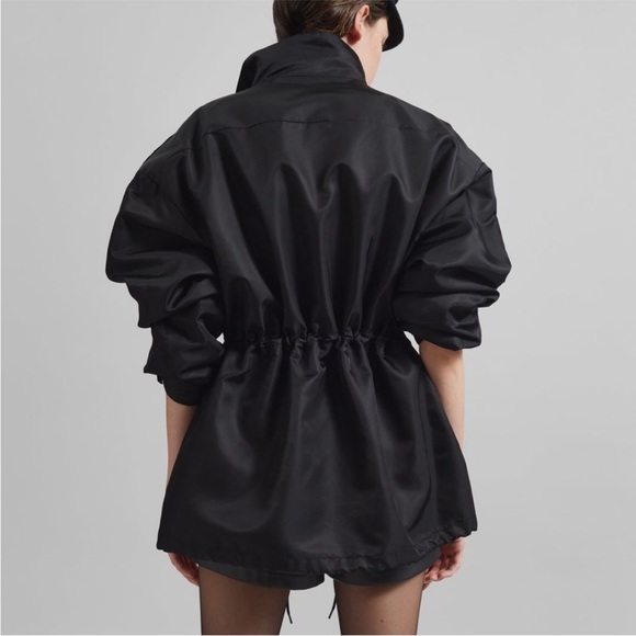 The Frankie Shop Helsta Utility Jacket Black One Size - Picture 3 of 13